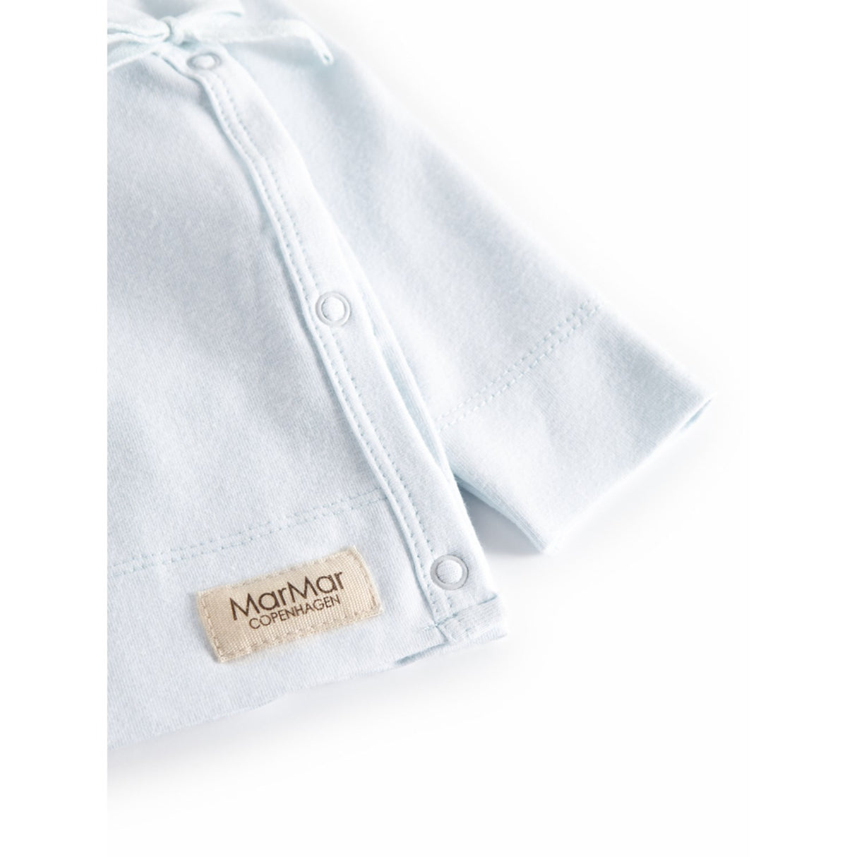 MarMar Modal New Born Light Blue Tut Omslags LS Bluse