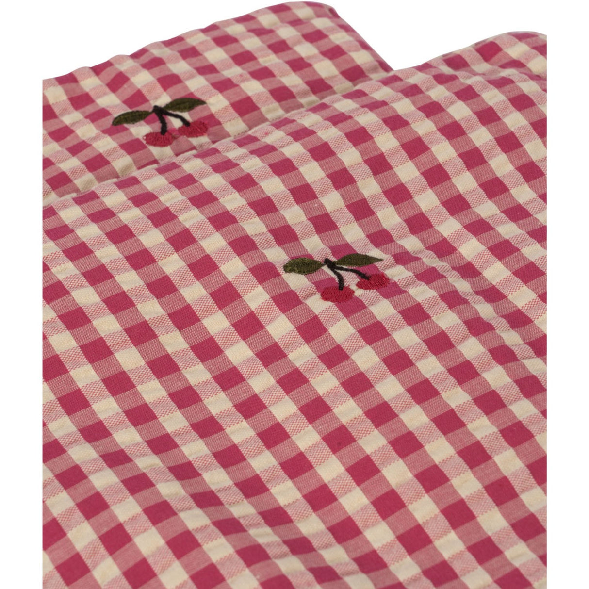 Konges Sløjd Bubblegum Check Dukke Sengetøy