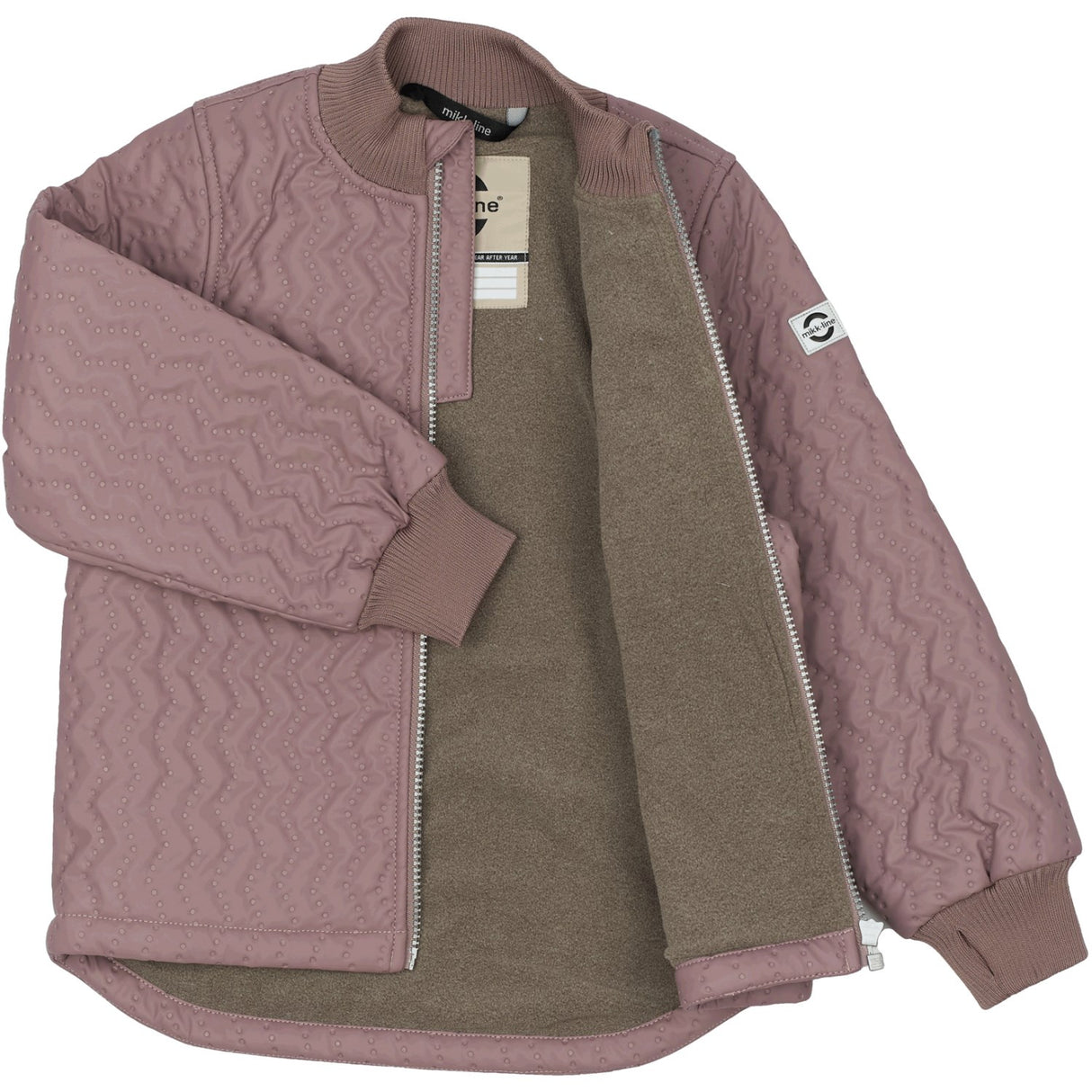 Mikk-Line Twilight Mauve Dyne Sett W. Fleece