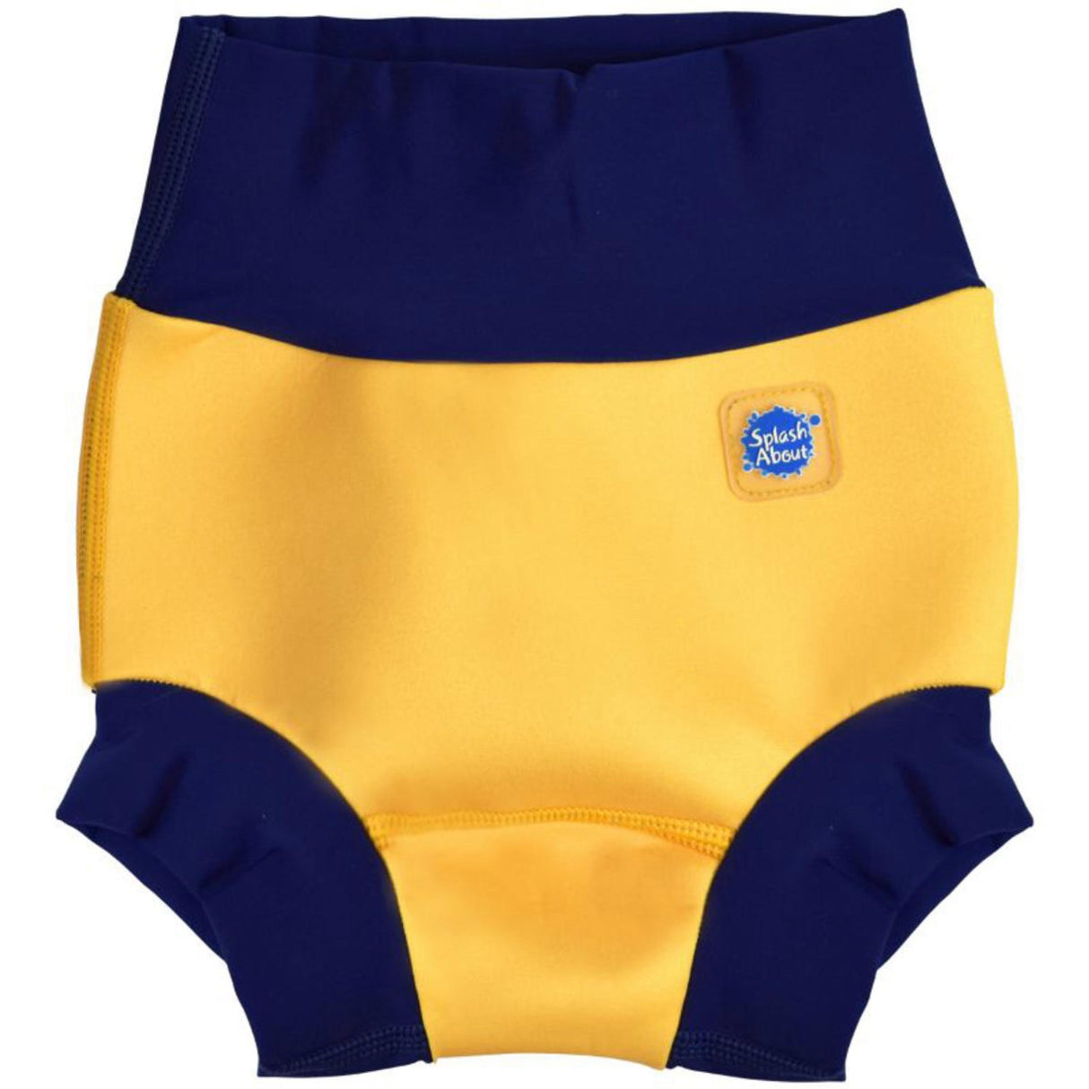 Splash About Yellow/Navy Happy Nappy