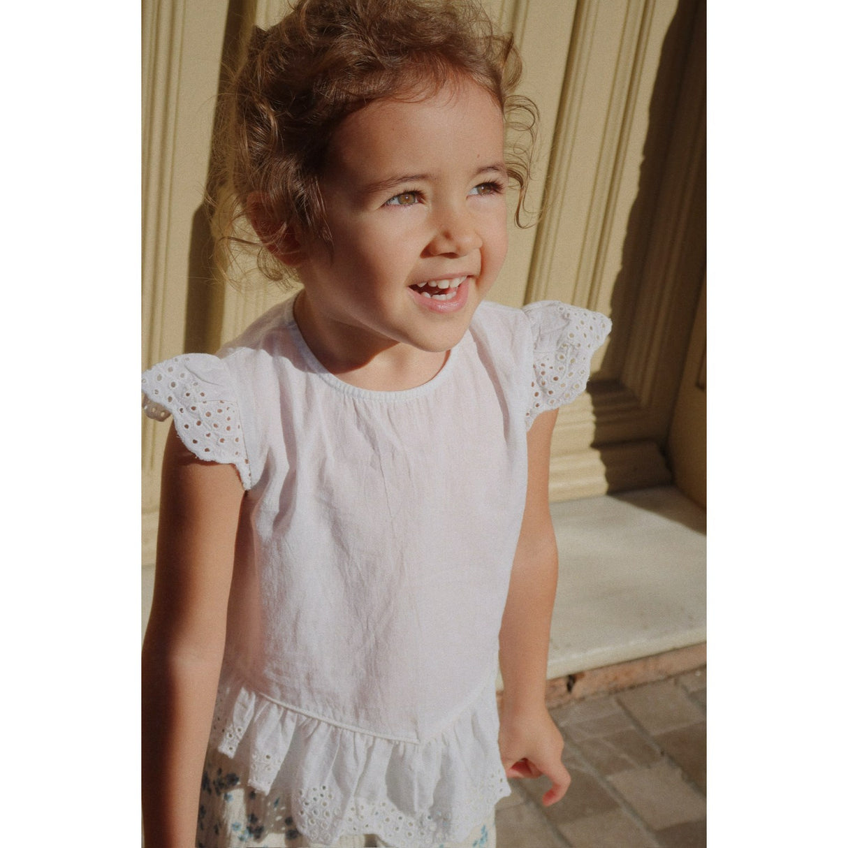 Konges Sløjd Optic White RHW X KS Fiori Topp Gots