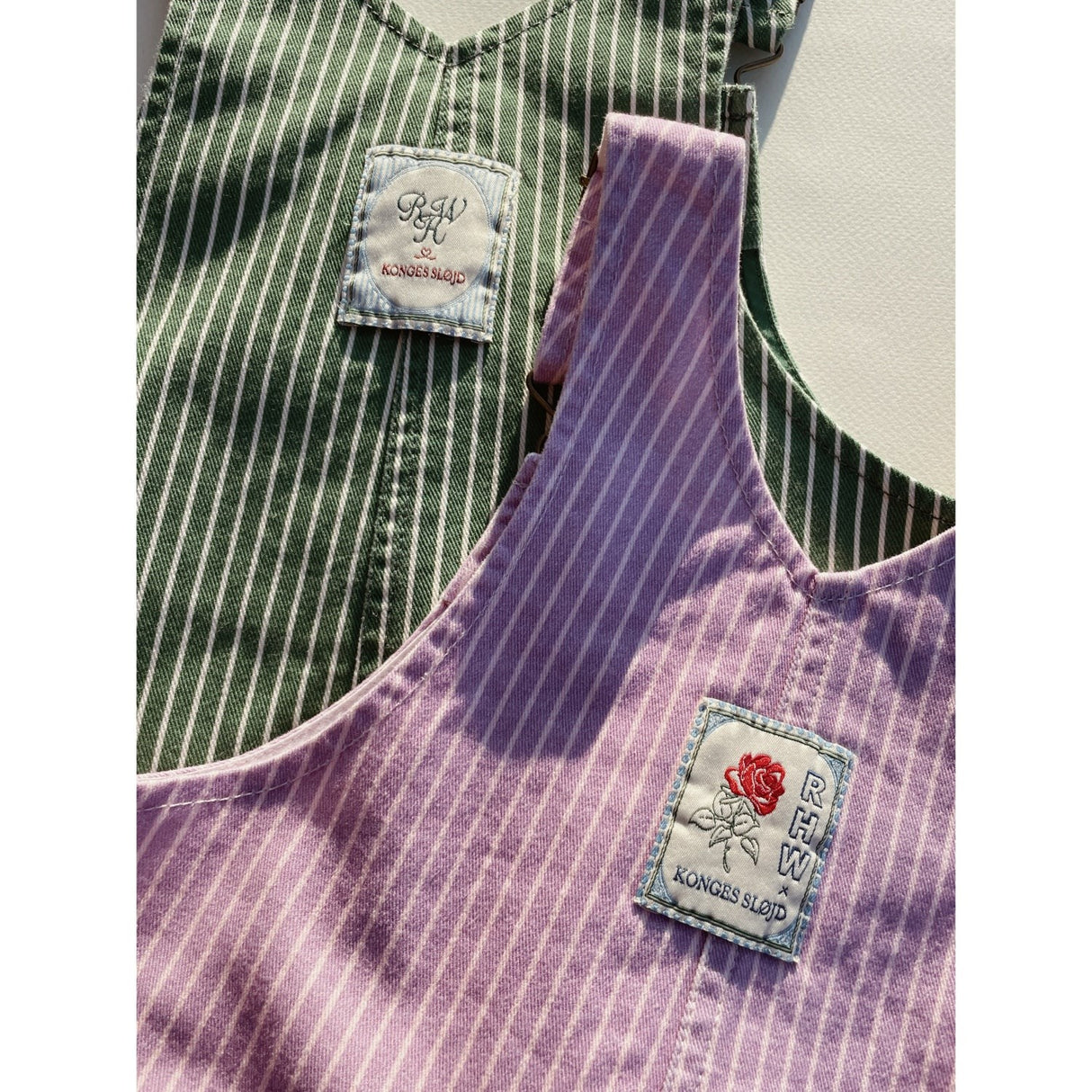 Konges Sløjd Stripe Lupino RHW X KS Lettre Overalls Gots