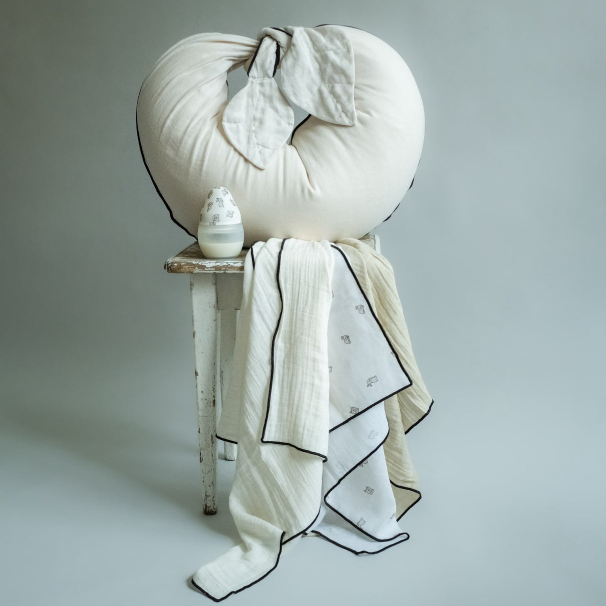 That's Mine X Élhée Bunnies Collab Bora Muslin Cloth