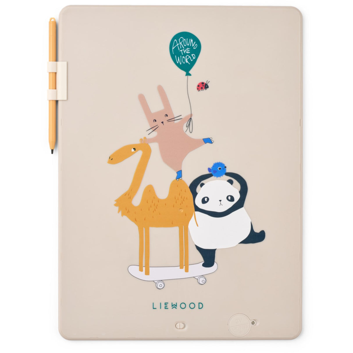 LIEWOOD Around The World / Sandy Zora Magic Drawing Board 13,5 Inches