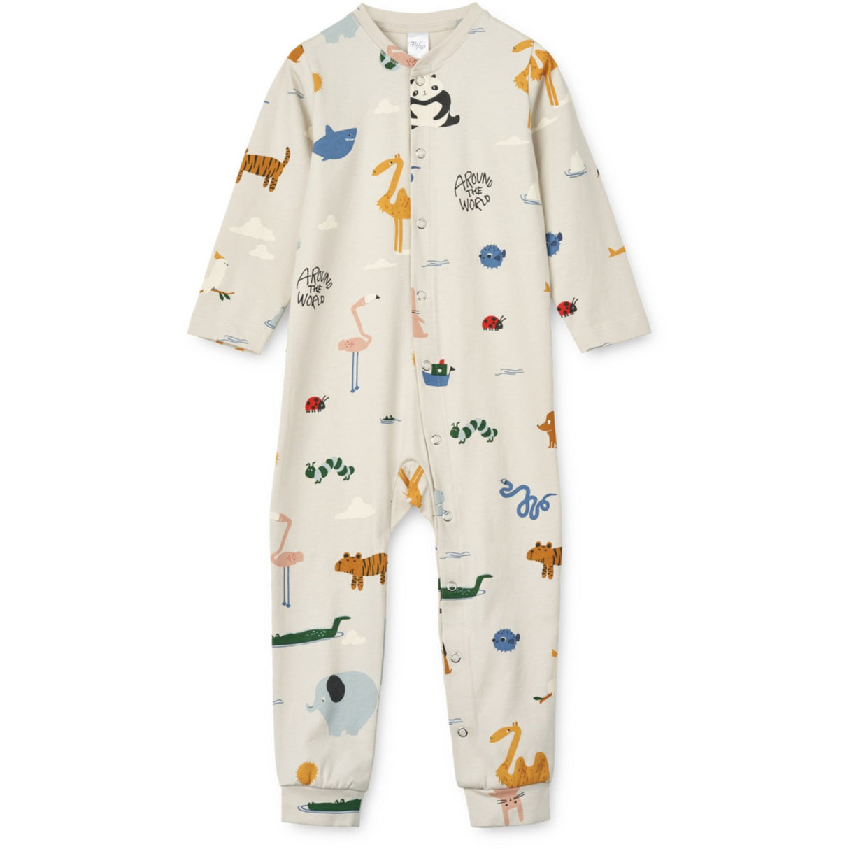 LIEWOOD Around The World / Sandy Birk Printed Pyjamas Buksedrakt