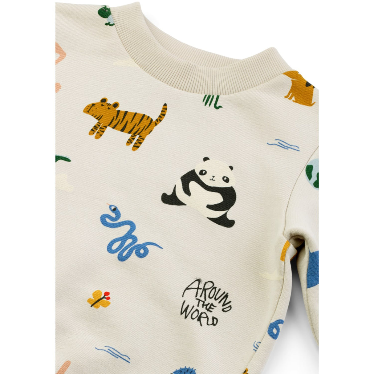 LIEWOOD Around The World / Sandy Thora Printed Collegegenser