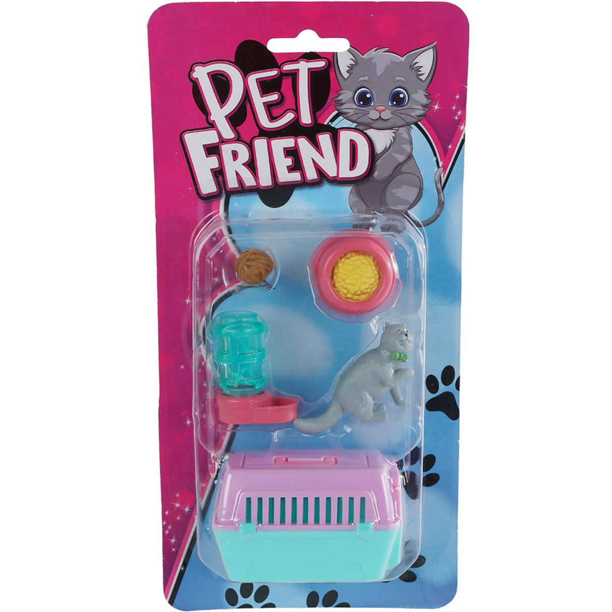 Pocket Money Cat Og Travel Kurv Med Tilbehør Assorted