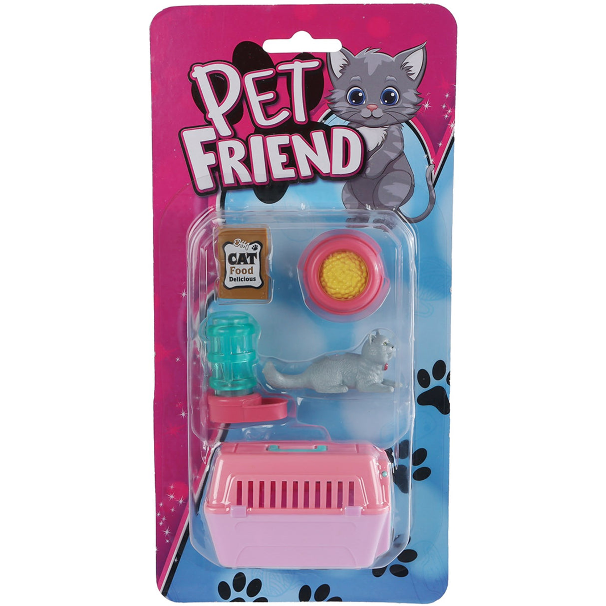 Pocket Money Cat Og Travel Kurv Med Tilbehør Assorted