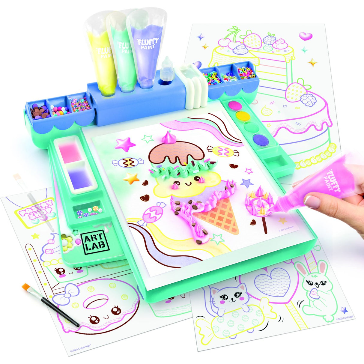 Art Lab Fluffy Paint Studio