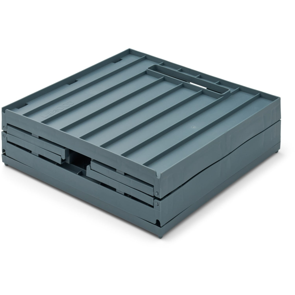 LIEWOOD Whale Blue Elijah Oppbevaring Box W. Lid