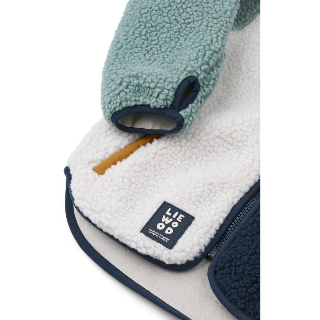 LIEWOOD Peppermint Multi Mix Nolan Pile Jakke