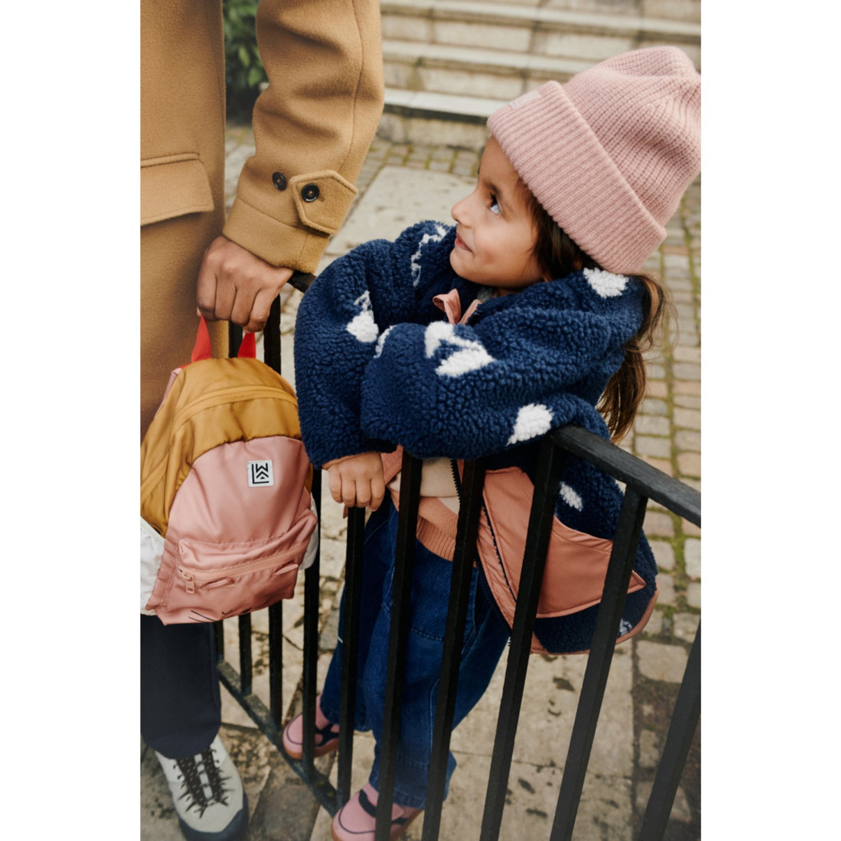 LIEWOOD Cherry Blossom / Classic Navy Noam Pile Jakke