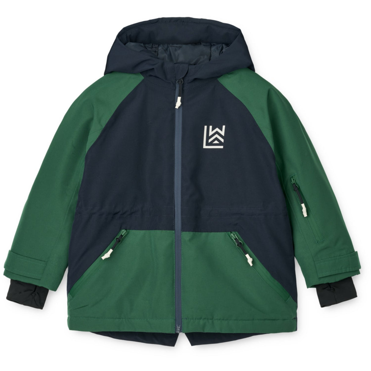 LIEWOOD Classic Navy / Garden Green Kalle Jakke