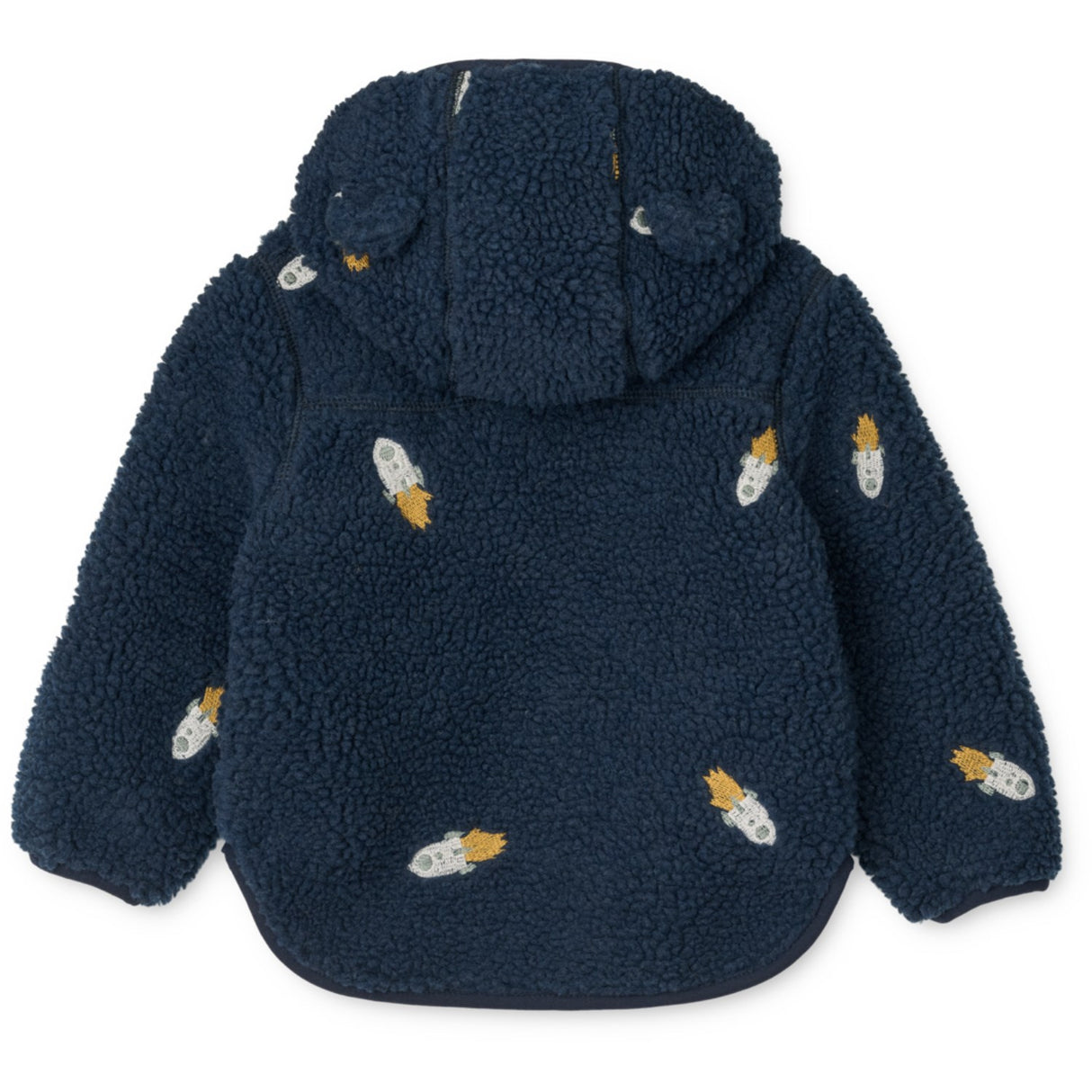LIEWOOD Rocket / Classic Navy / Embroidery Mara Pile Jakke Med Ears
