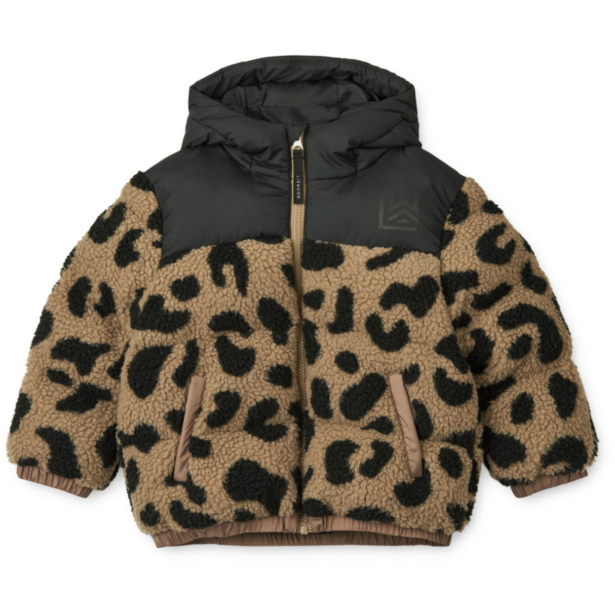 LIEWOOD Mega Leo / Oat Mix Niko Pile Jakke