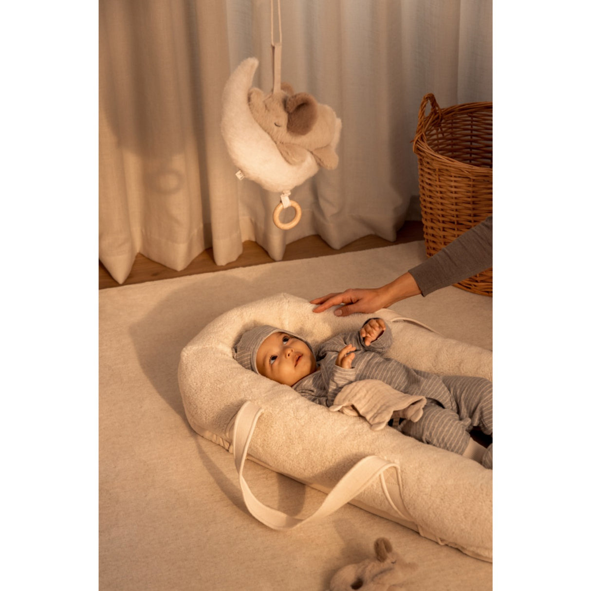 LIEWOOD Mist / Sandy Mandy Baby Elephant Musikk Uro