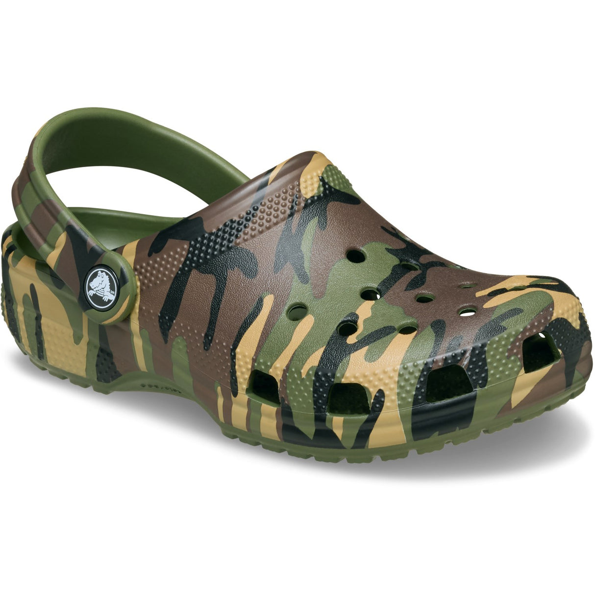 Crocs Army Green/Multi Classic Camouflage Clog