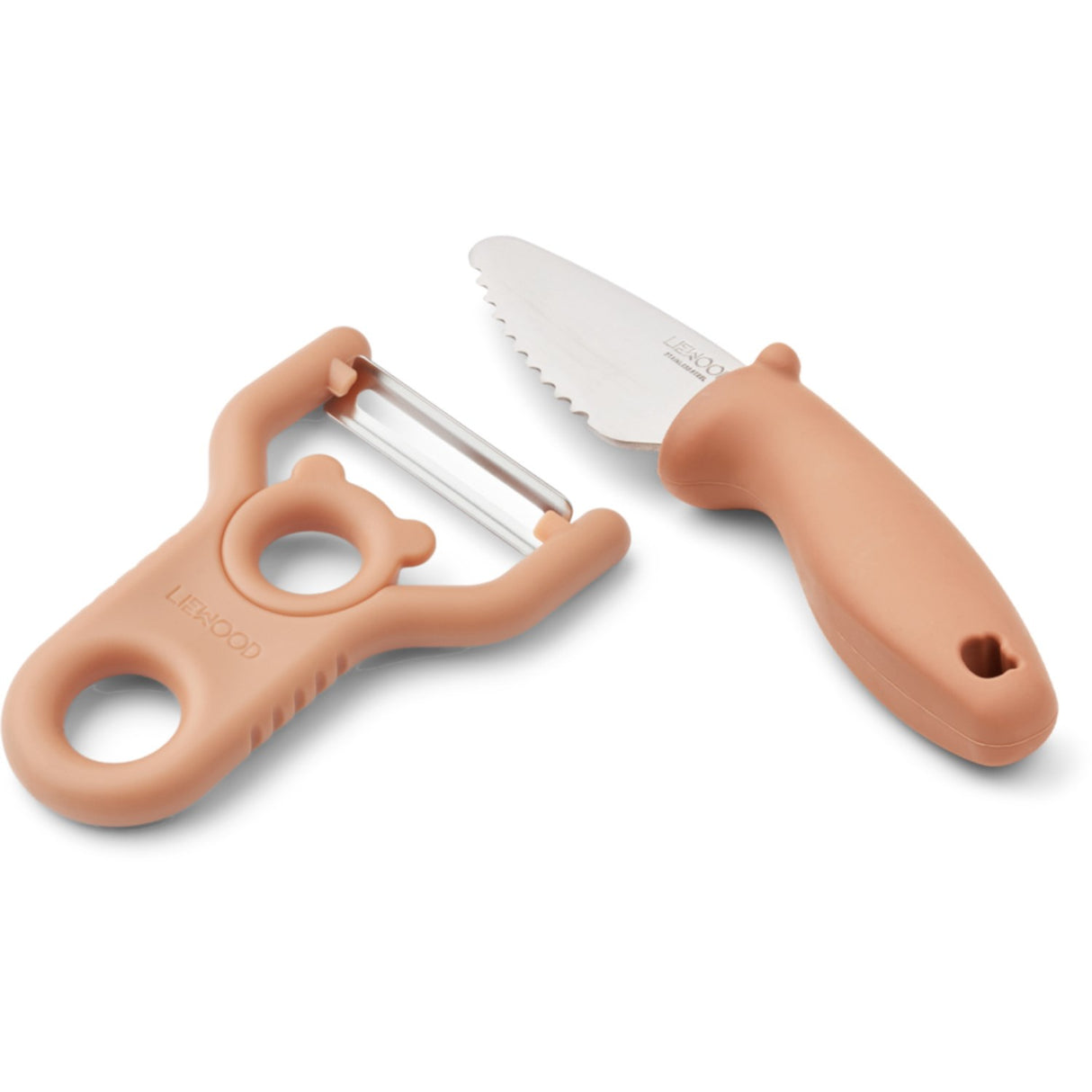 LIEWOOD Tuscany Rose Pertense Skreller & Knife Sett