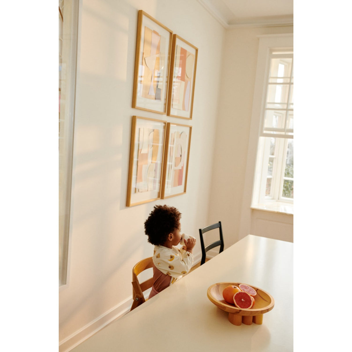 LIEWOOD Elephant / Creme De La Creme Merle Printed Cape Smekke