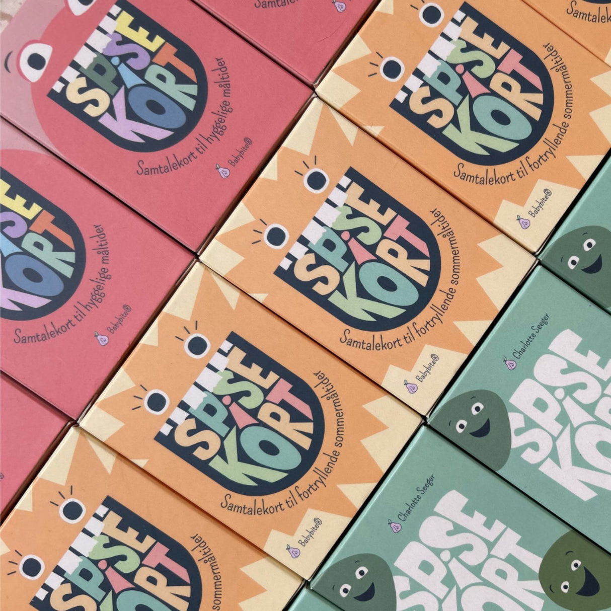 Babybite SPISEKORT: Glad Med Til Bords