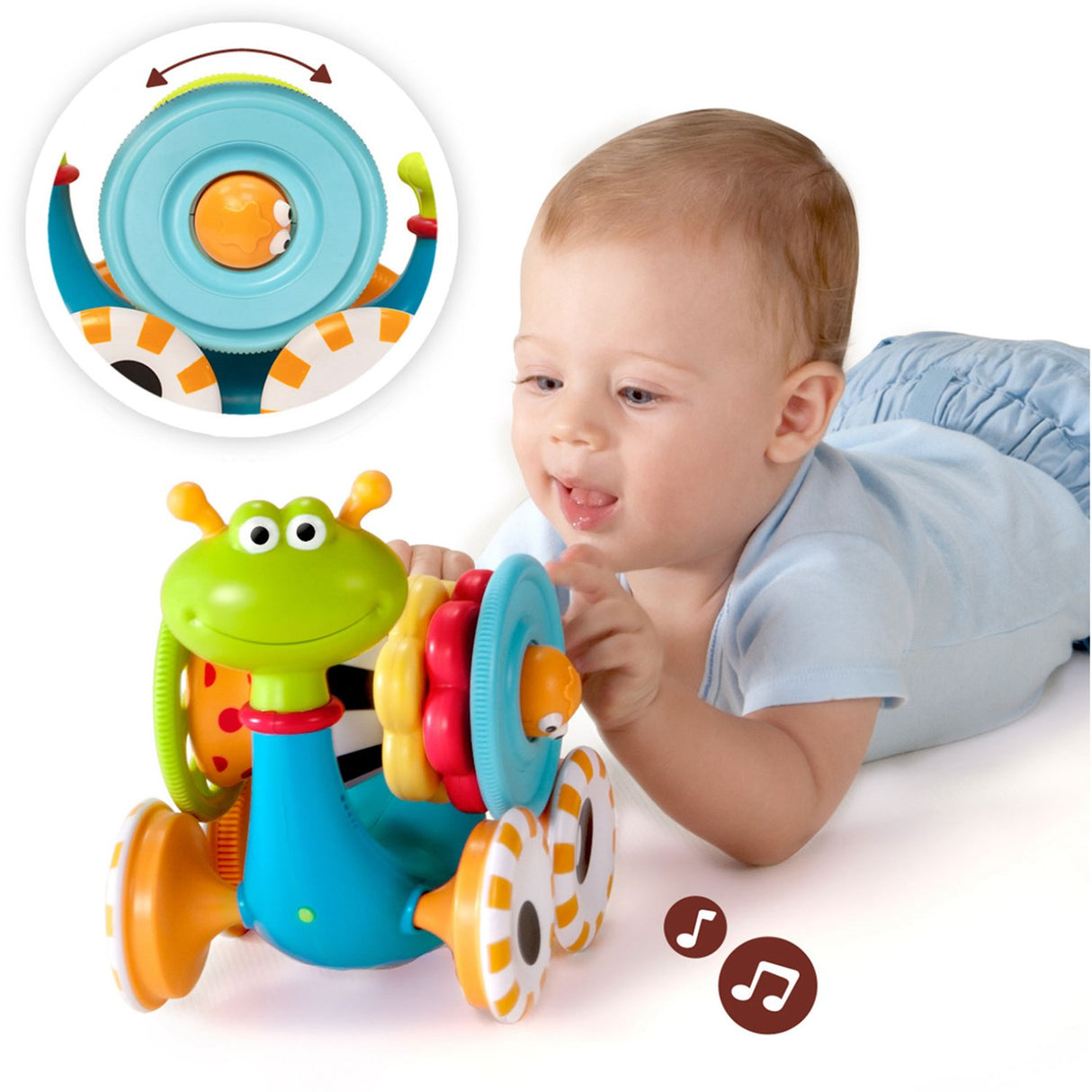Yookidoo Multi Crawl 'N' Go Snail