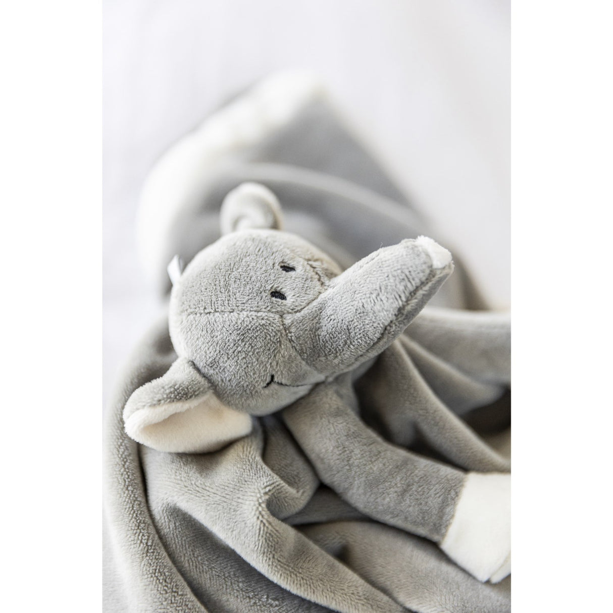 Teddykompaniet Grå Diinglisar - Nusseklud, Elefant I Grå