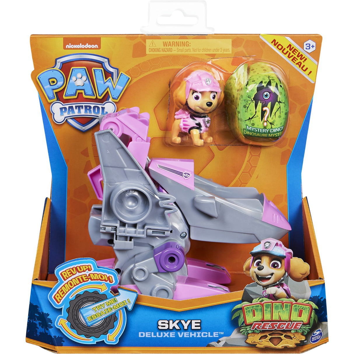 Paw Patrol Dino Deluxe Kjøretøy Skye