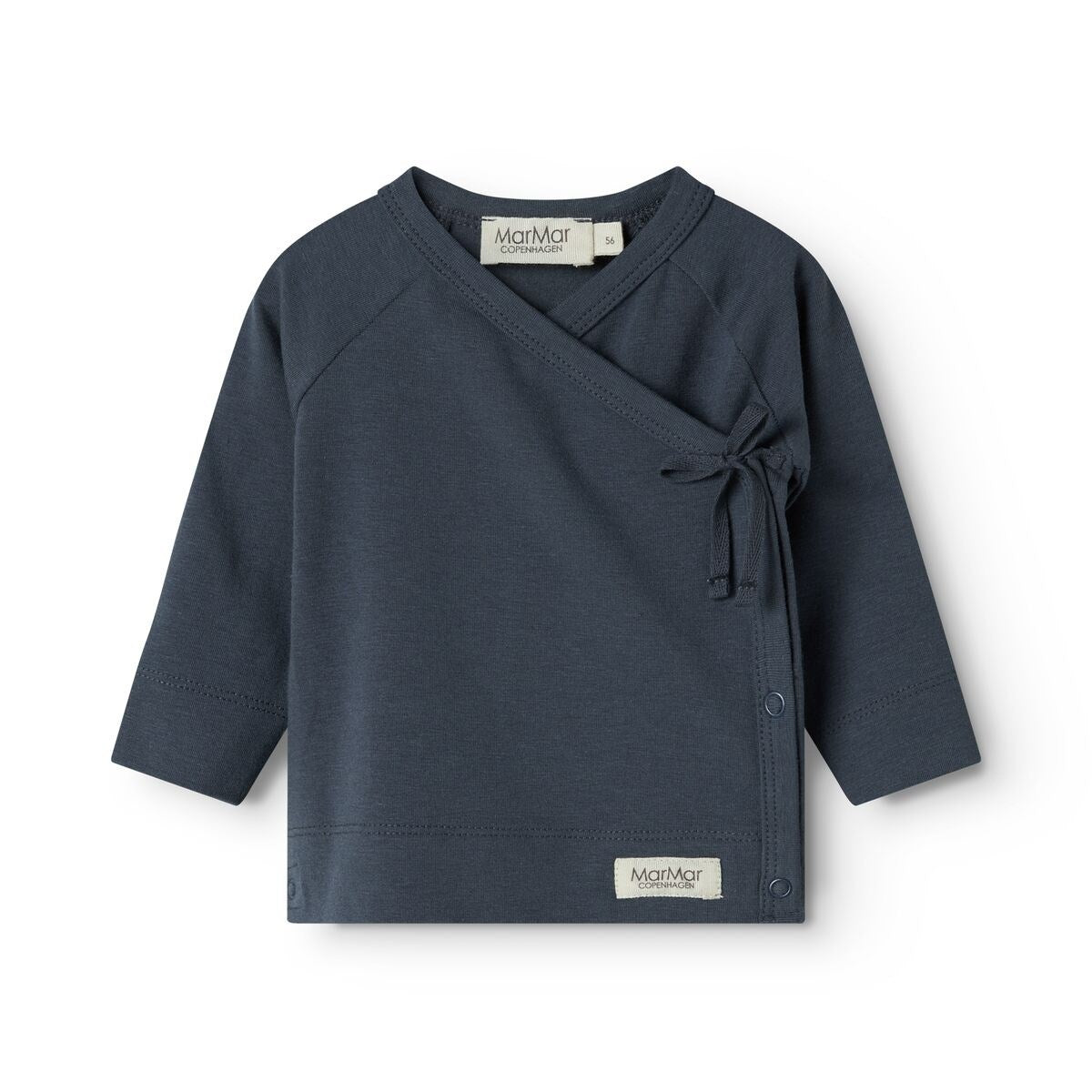 MarMar Modal New Born Blue Tut Omslags LS Bluse