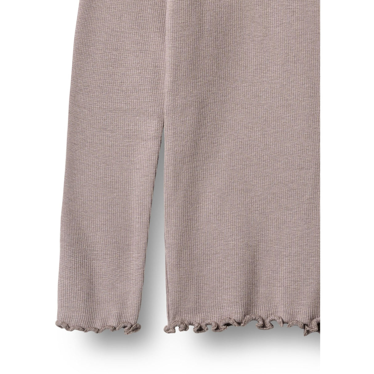 Wheat Dusty Purple Rib Bluse Reese