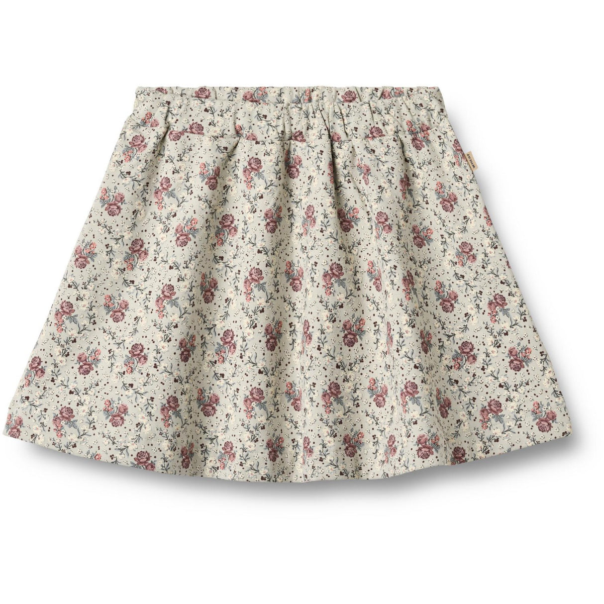 Wheat Slightly Green Flowers Sweat Skjørt Manuella