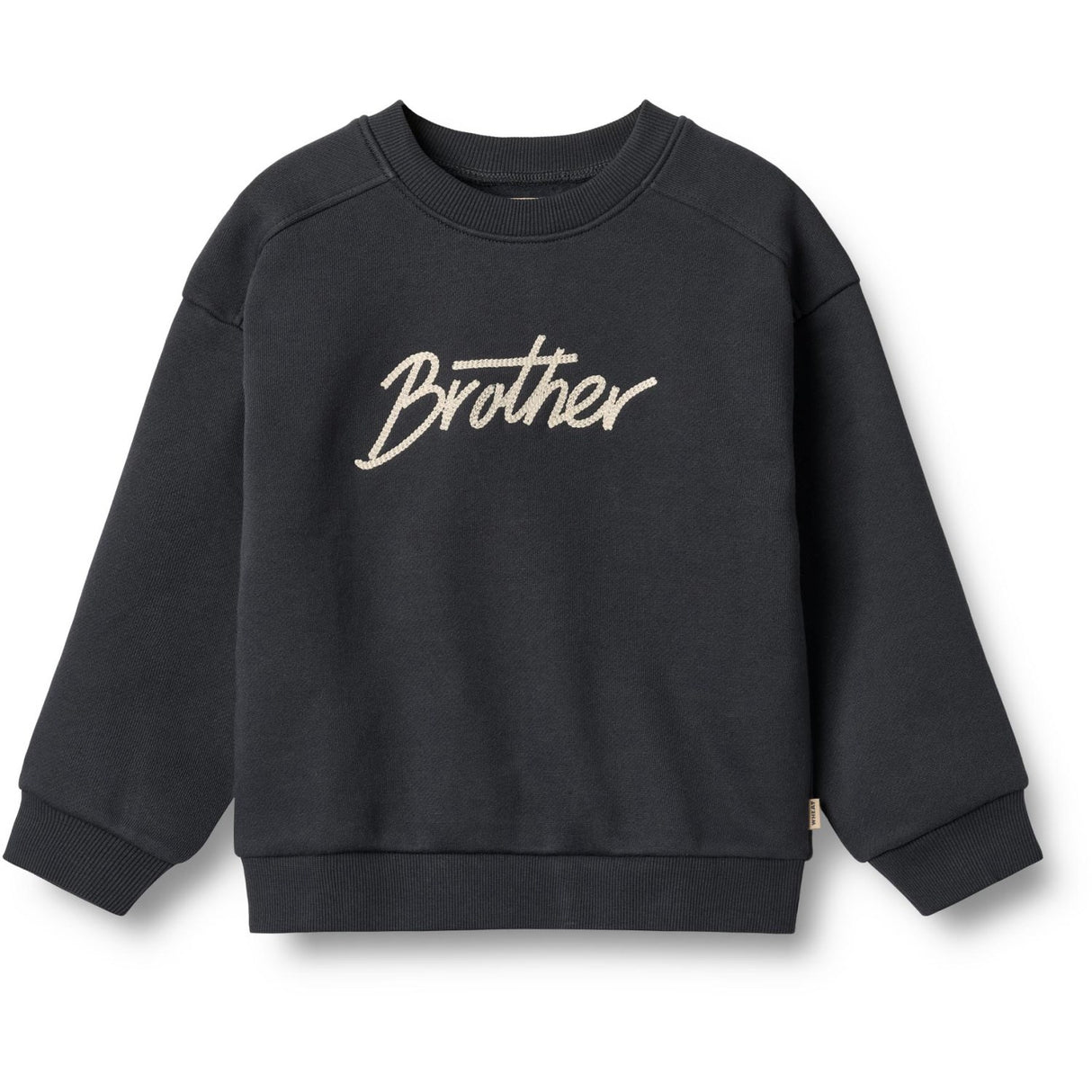 Wheat Navy Collegegenser L/S Sander