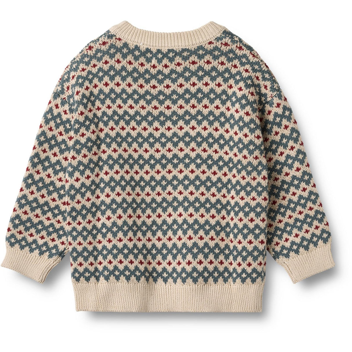Wheat Offwhite Jaquard Pullover Harlow