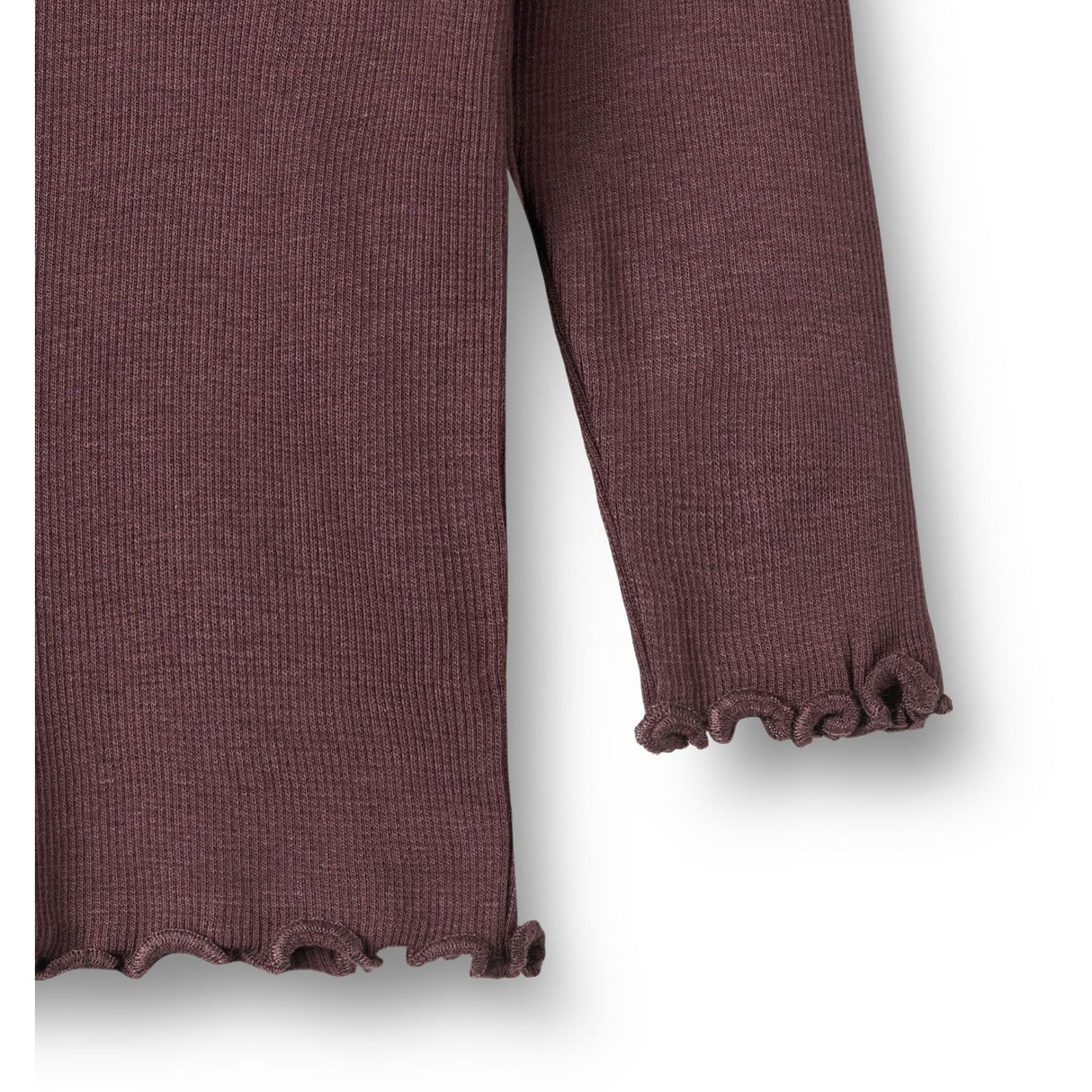 Wheat Fudge Rib Bluse Reese