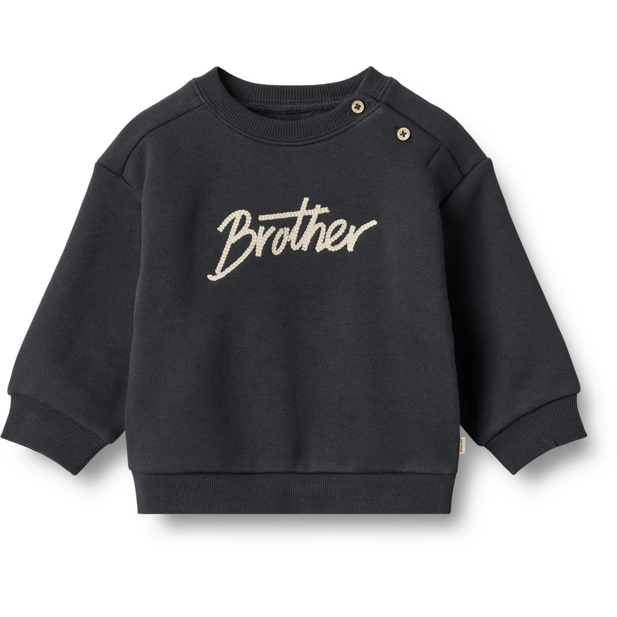 Wheat Navy Collegegenser L/S Sander