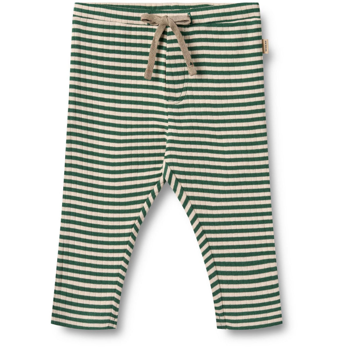 Wheat Green Stripe Jersey Bukser Manfred