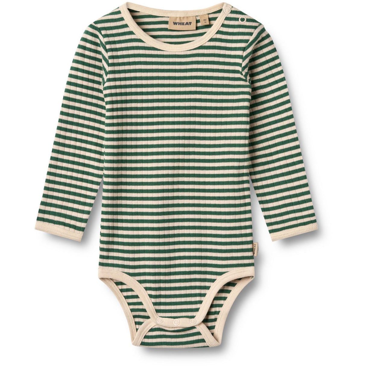 Wheat Green Stripe Body L/S Berti