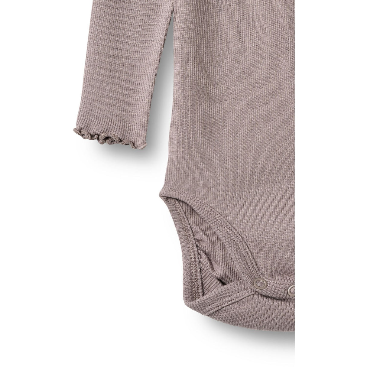 Wheat Dusty Purple Rib Body L/S Lotta