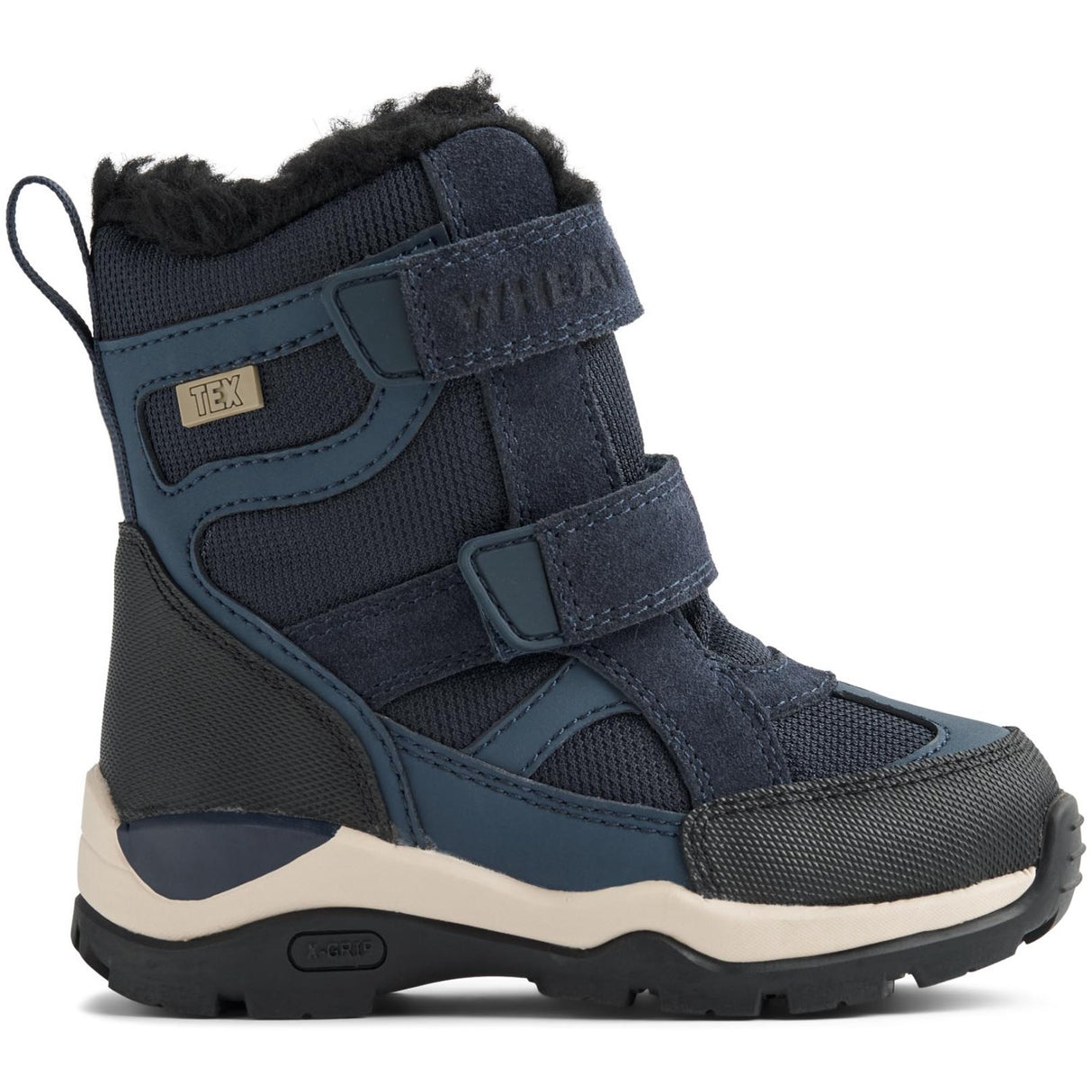 Wheat Navy Winterboot Trailor Tex