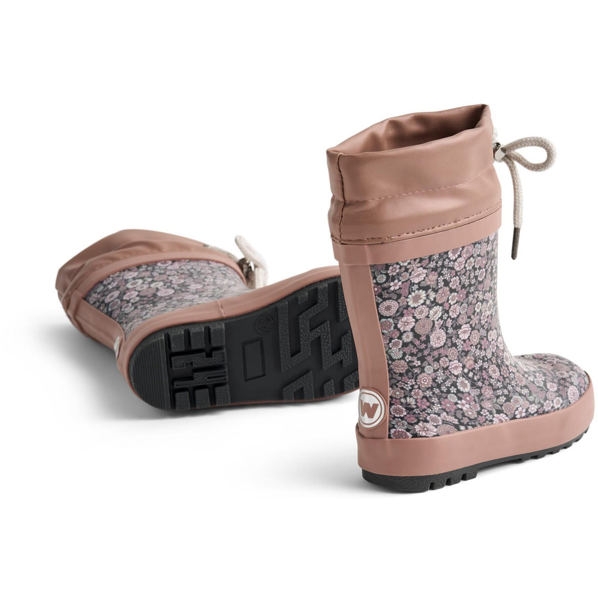 Wheat Black Sea Garden Rubber Støvler Thermo Print