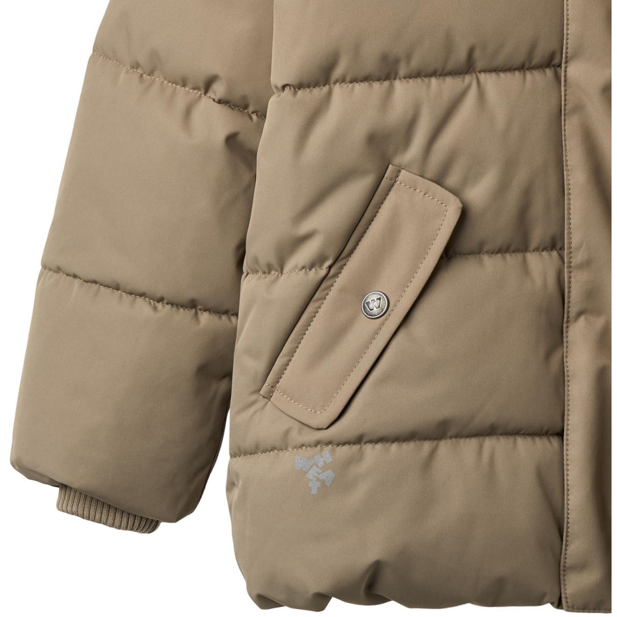 Wheat Grey Stone Puffer Jakke Gael