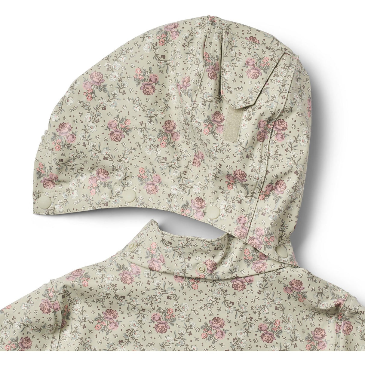 Wheat Slightly Green Flowers Regntøy Ollo Jakke