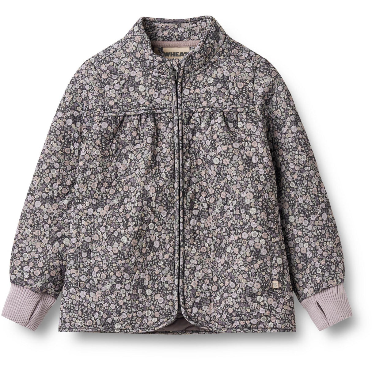 Wheat Black Sea Flowers Thermo Jakke Thilde