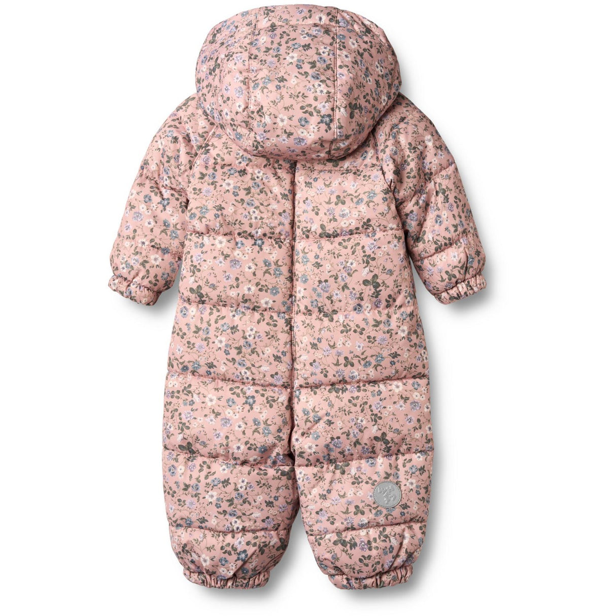 Wheat Rose Powder Flowers Puffer Baby Drakt Edem