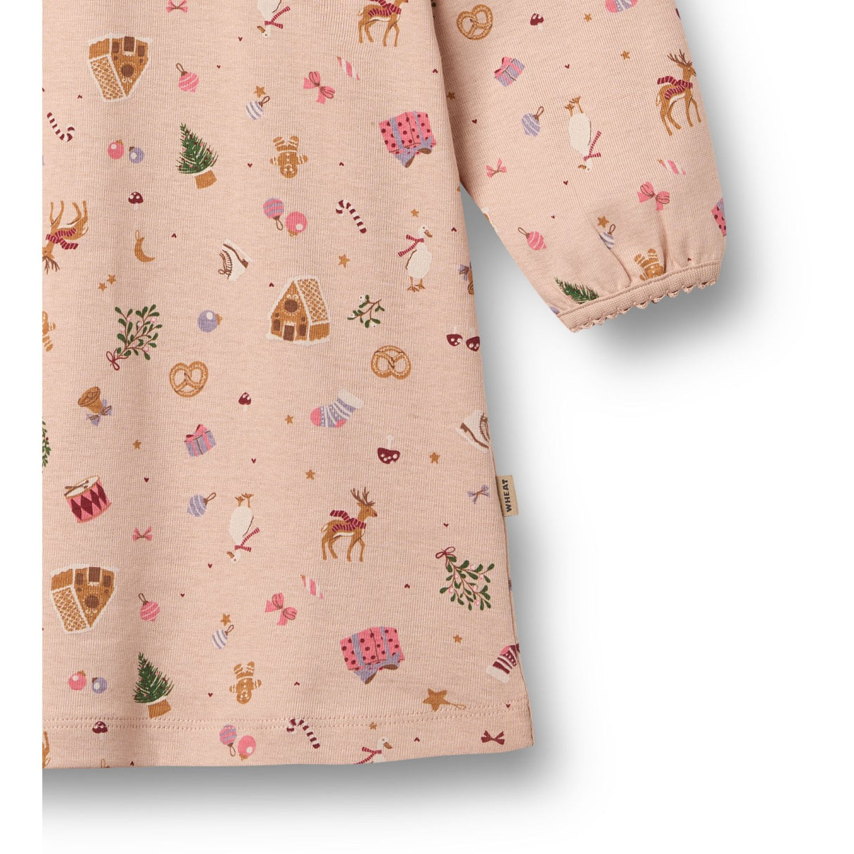 Wheat Rose Dust Holiday Natkjole Elinor