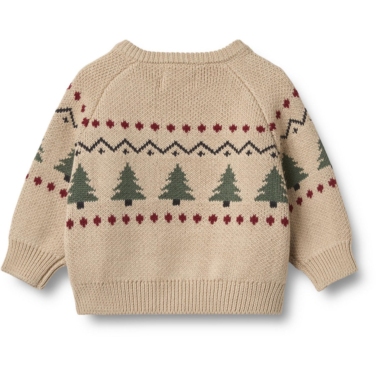 Wheat Warm Sand Jacquard Pullover Balou