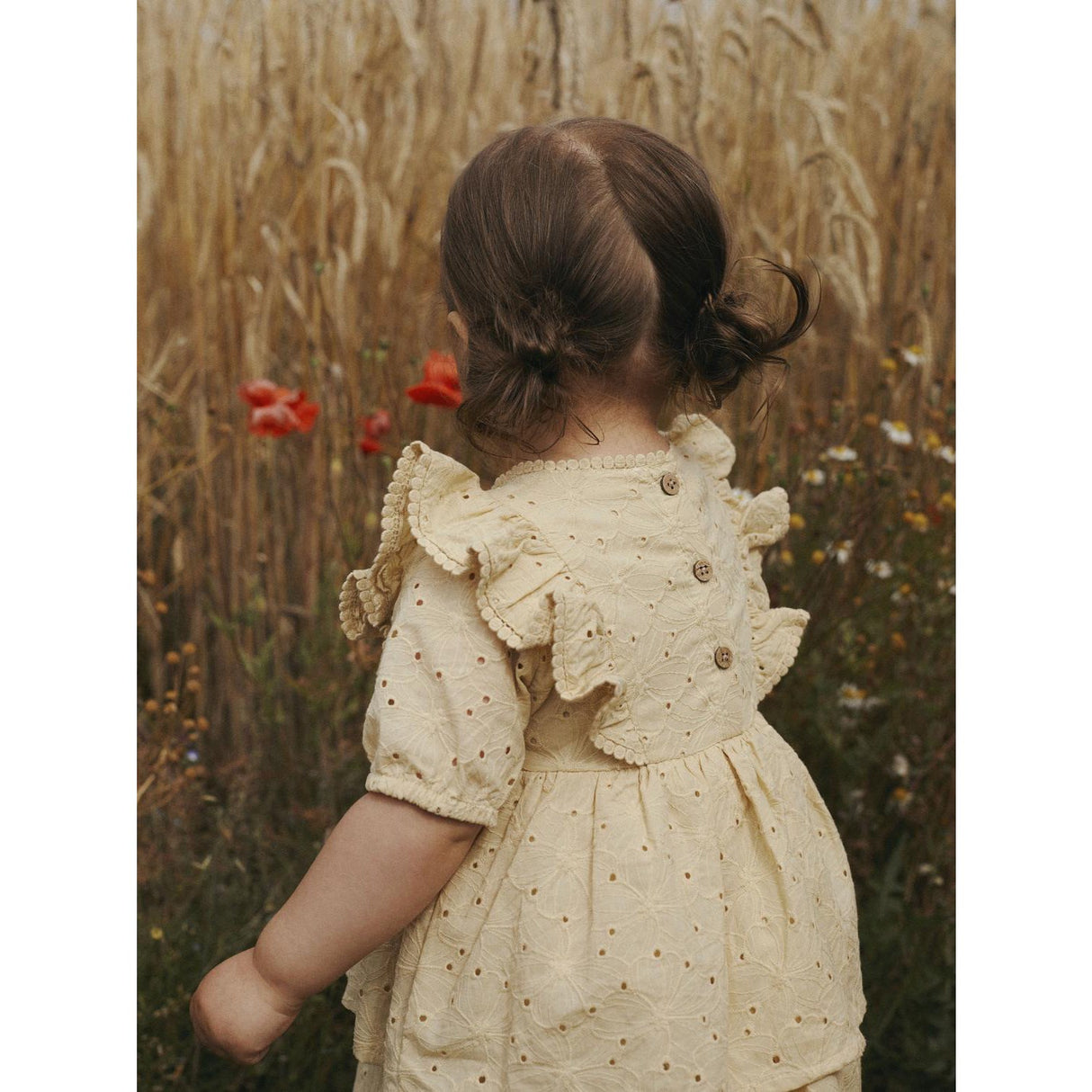 Lil'Atelier Sea Mist Nmffabioli Ss Loose Kjole Lil