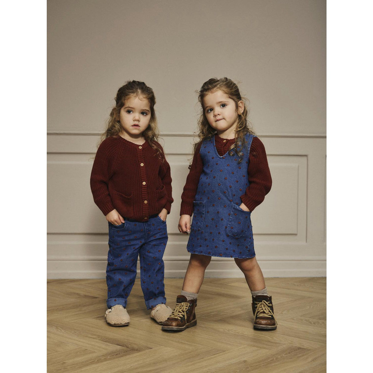 Lil'Atelier Spiced Apple Nmfemlen Lis Ls Strikk Card Lil