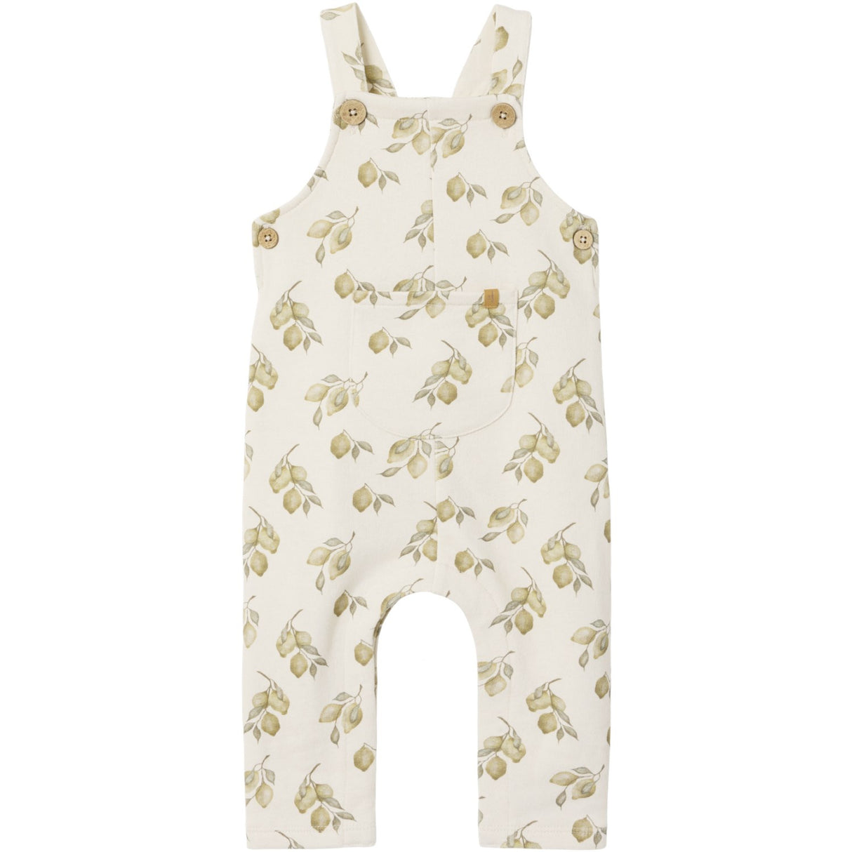 Lil'Atelier Turtledove Lemons Nbnjobo Kio Loose Sweat Overall Lil