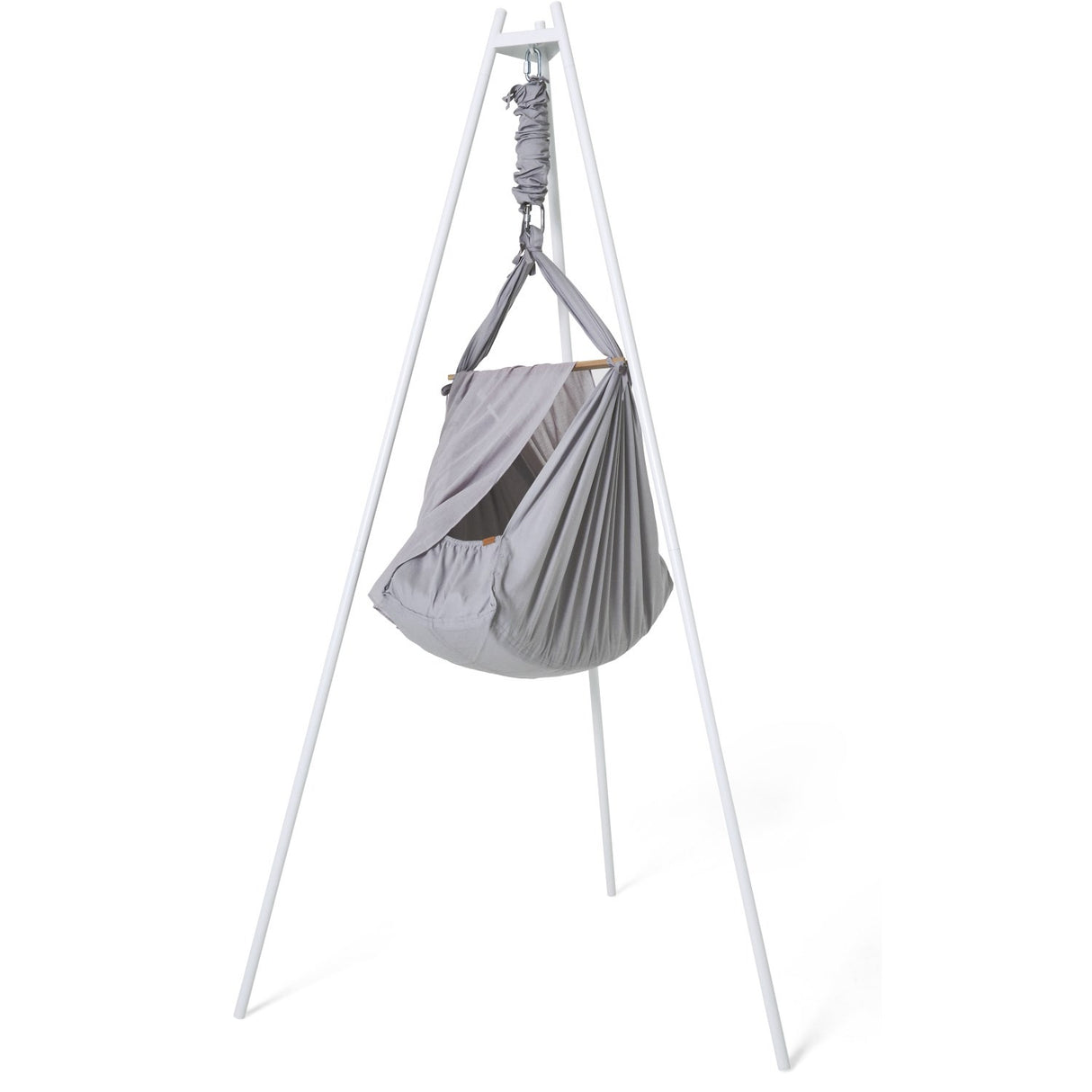 MEMBANTU Grey Organic Baby Hammock Premium