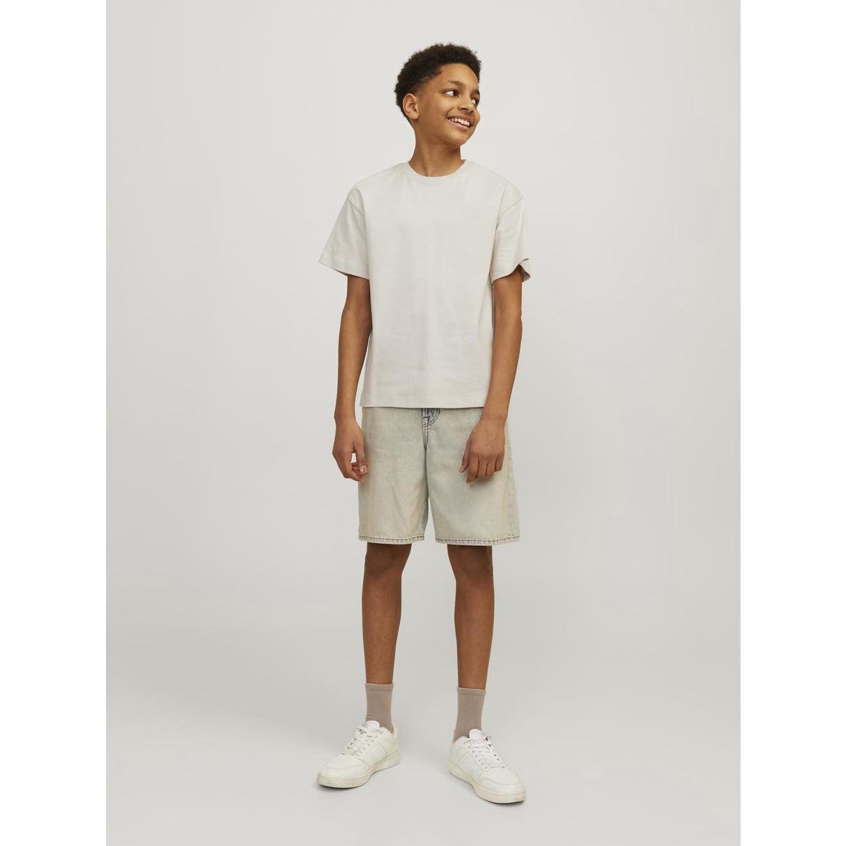 Jack & Jones Junior Moonbeam Loose Jjeurban Edge Tee Ss O-Neck Noos Jnr